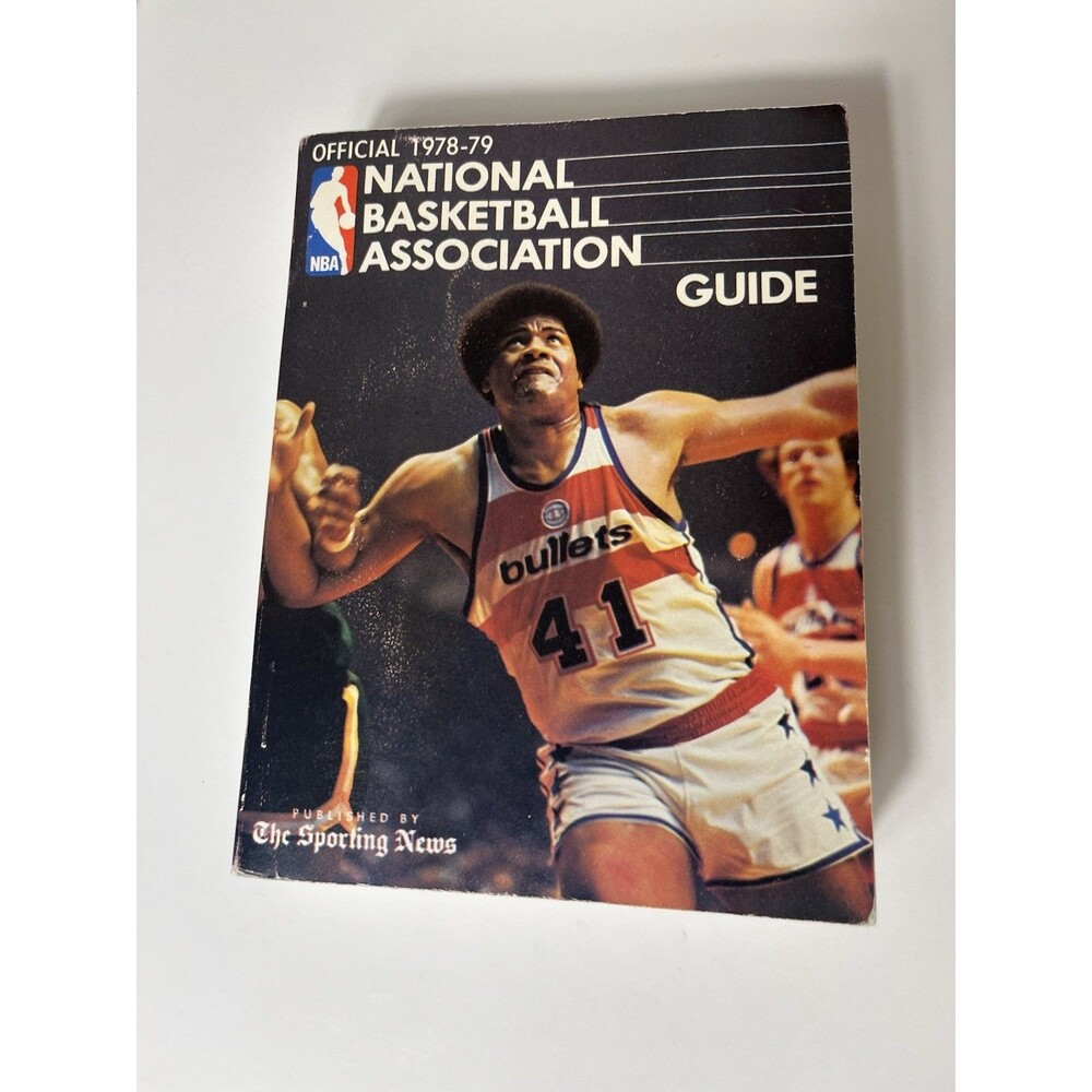 1978-79 NBA Official Guide By The Sporting News Wes Unseld Cover